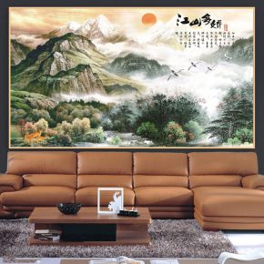 Tranh kính trang trí