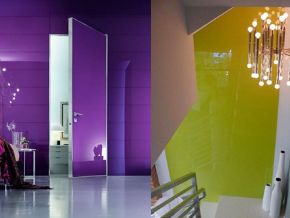 Kính màu nội thất